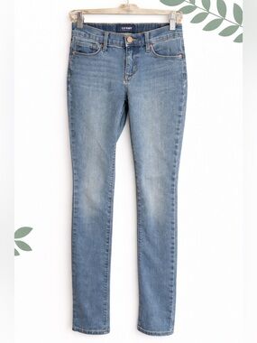 Old Navy Skinny Jeans Light Wash High Stretch 12 Slim